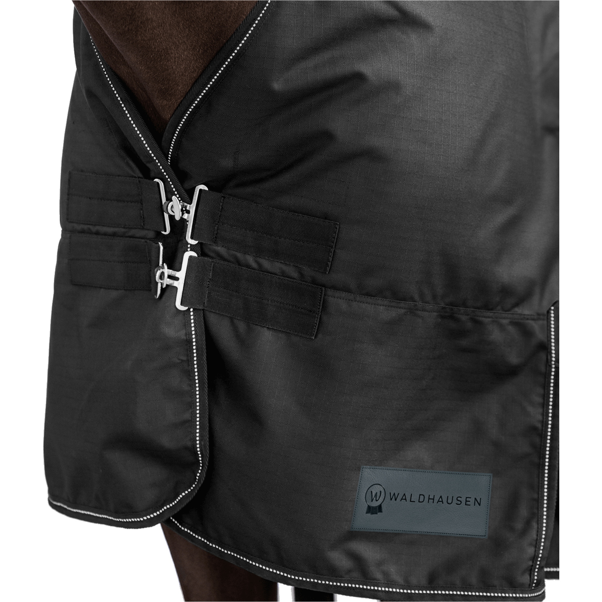 2026 Waldhausen Outdoor Teppich Nordic - Light 8033401 - Black